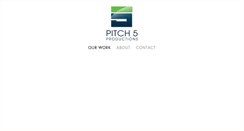 Desktop Screenshot of pitch5productions.com