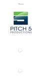 Mobile Screenshot of pitch5productions.com